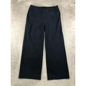 Lululemon City Sleek Utilitech Wide-Leg Pants Women 34x30 (Tag 32) Blue LW5ENJS